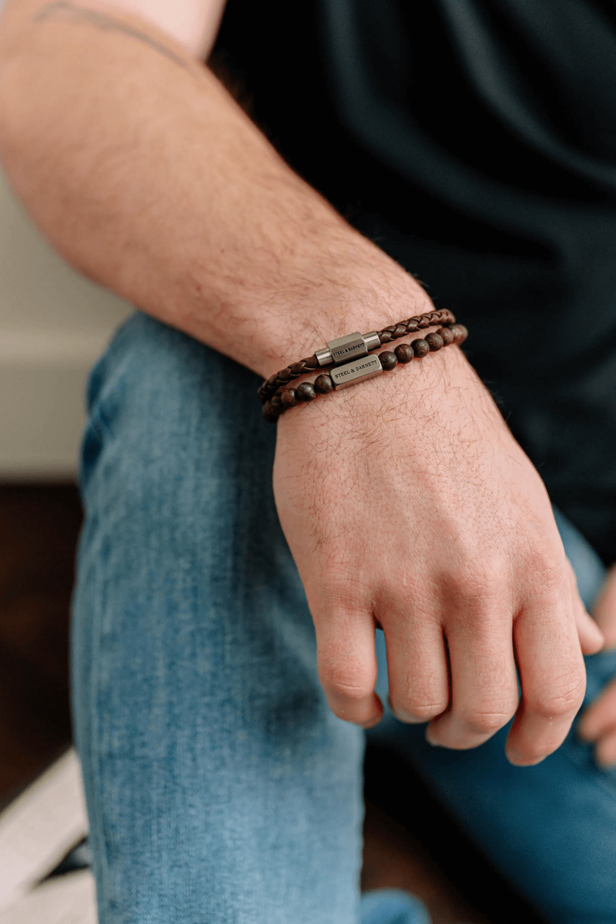 Silver Landon Luke Bracelet