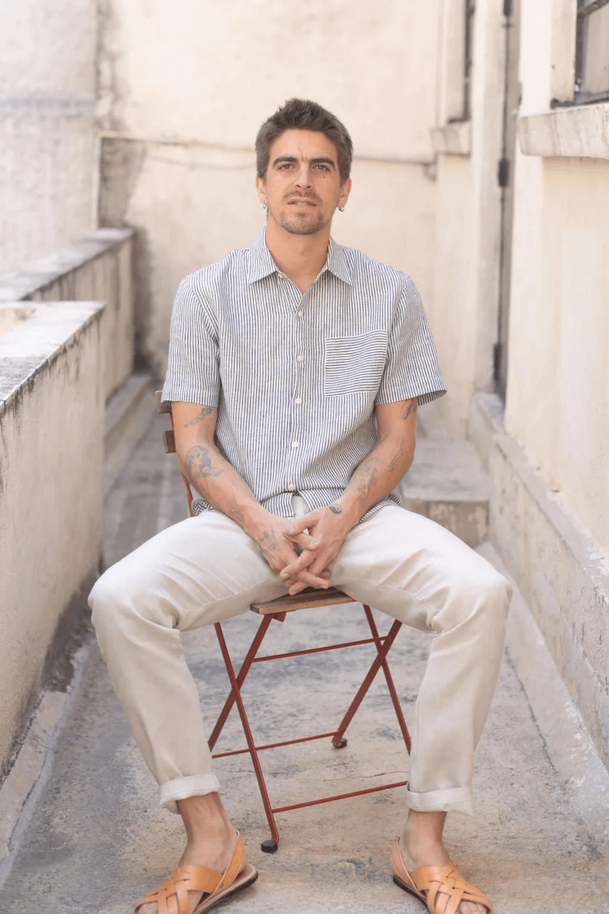 Alex Crane Ola Shirt Lines outfit