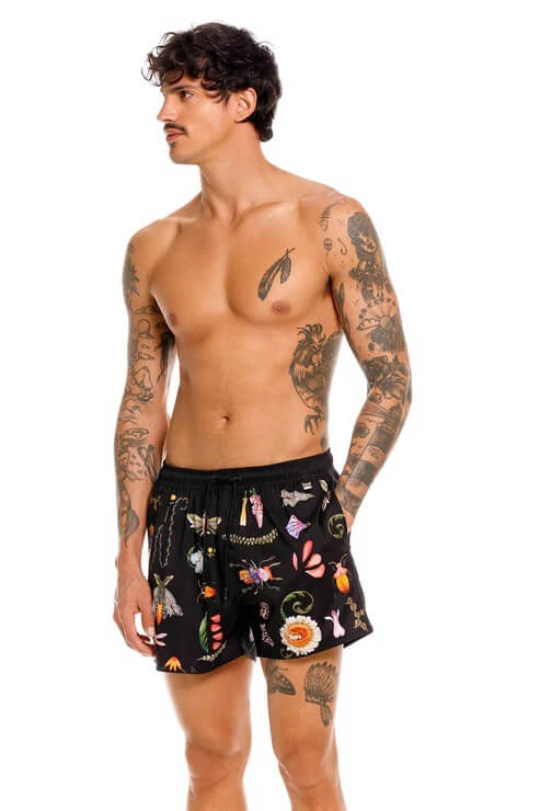 Agua Bendita Cassius Swim Trunks in Ambar