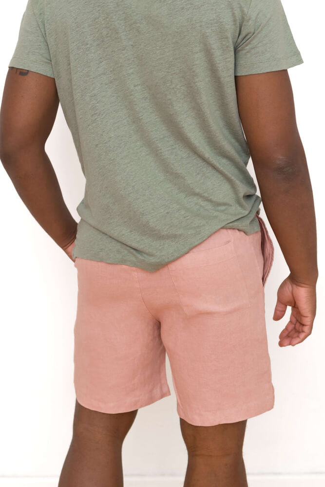 Alex Crane Bo Shorts in watermelon back