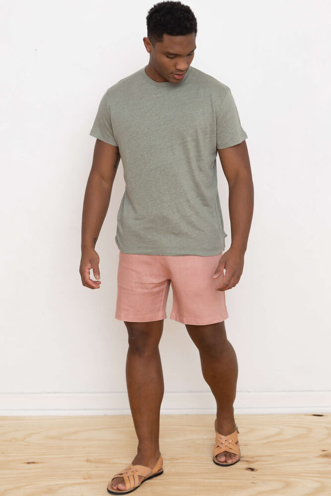 Alex Crane Bo Shorts in watermelon outfit