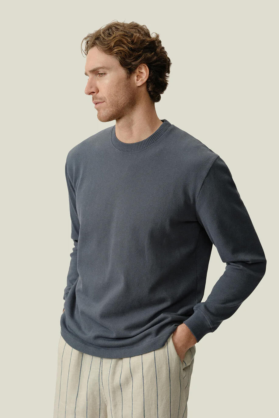 Alex Crane Caza Crewneck in lake style