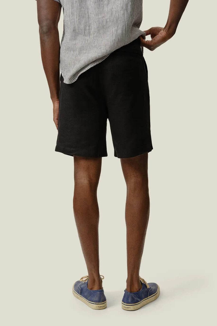 Alex Crane Alta Shorts in Night back