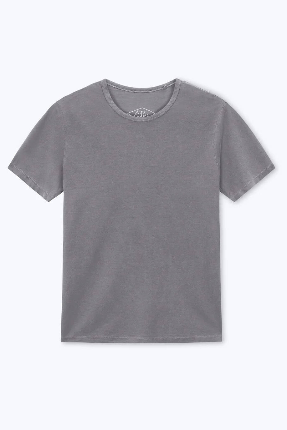 Alex Crane Crepe Tee in Silver