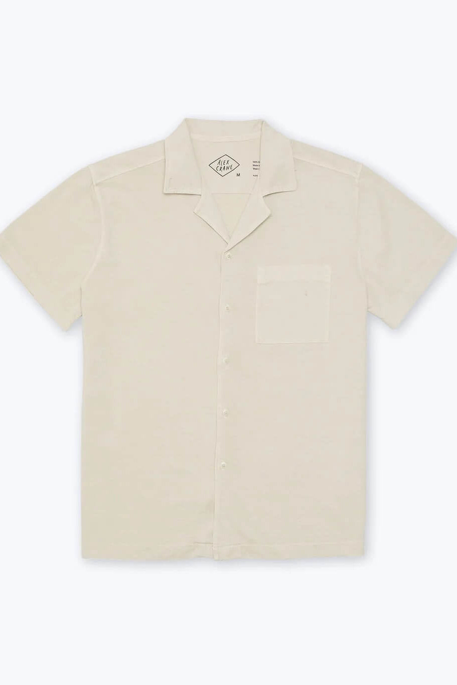 Alex Crane Feather weight Caza Camp Shirt in Cream