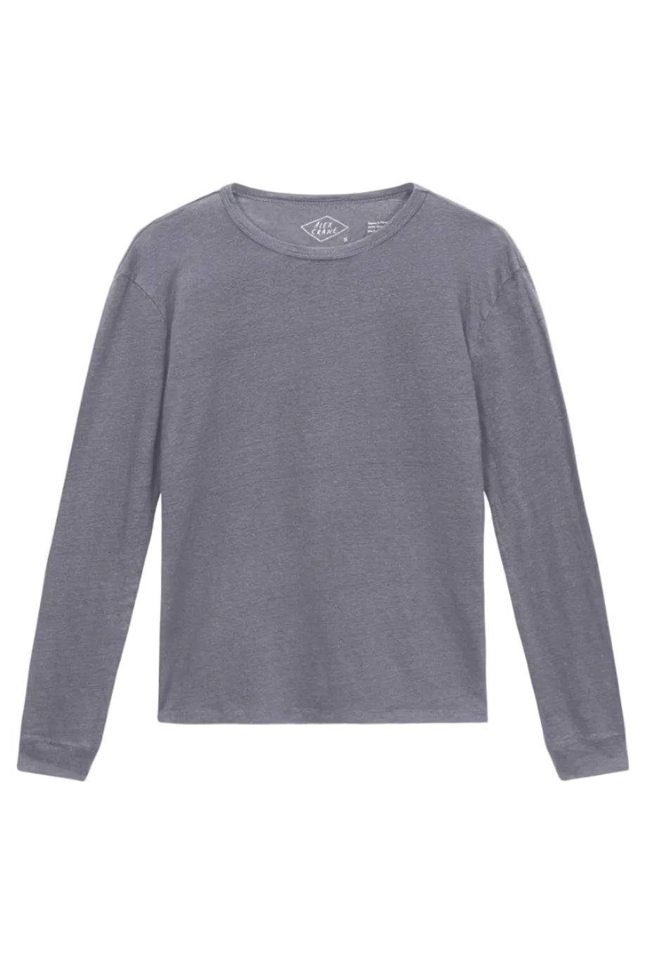 Alex Crane Long Sleeve Sun Tee in Slate
