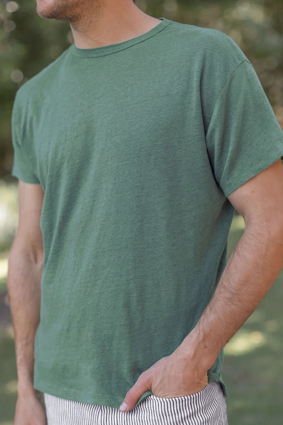 Alex Crane Sun Tee in Pine style