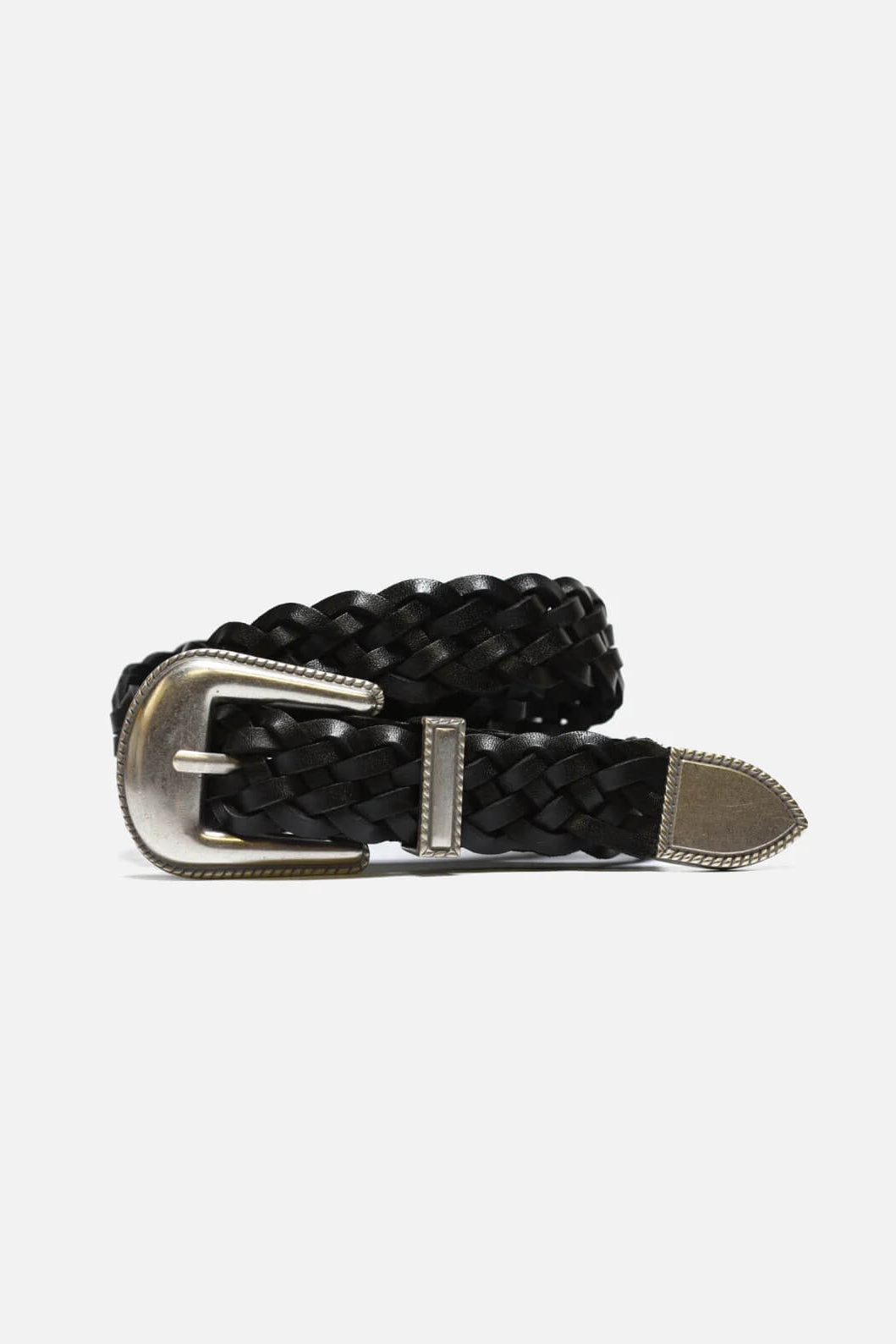 Curated Basics Western Braided Belt