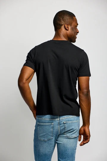Easy Mondays VNeck T-Shirt in Black back