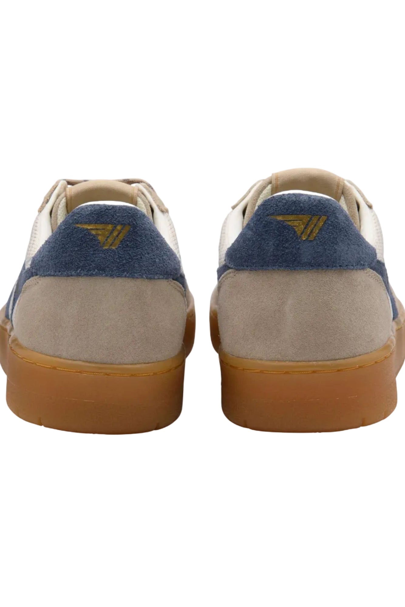 Pair of Gola Classics Mens hawk 83 Sneakers in OffWhite/Bone/Moonlight/Gum