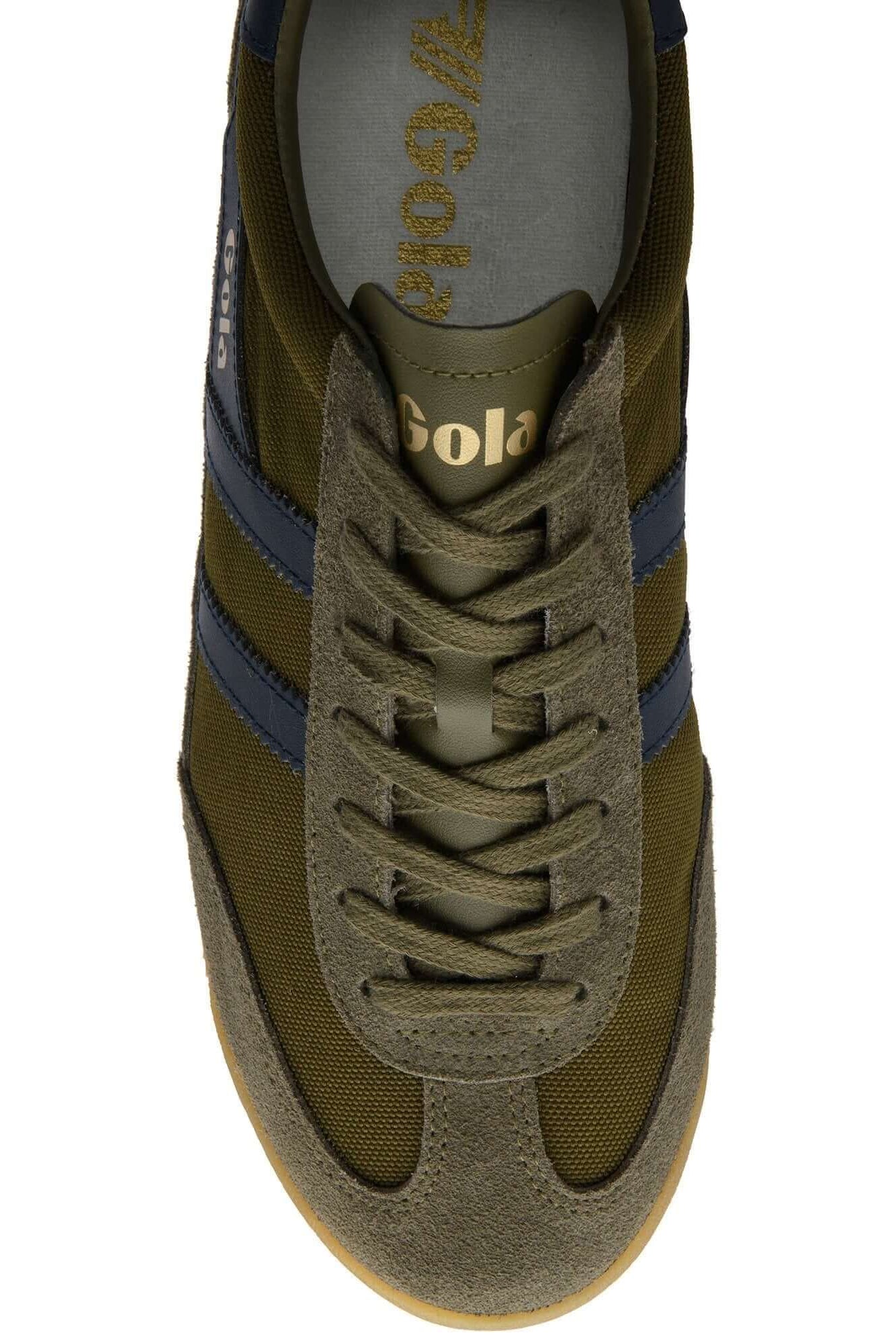 Pair of Gola Classics Men's Tornado Sneakers Khaki/Navy