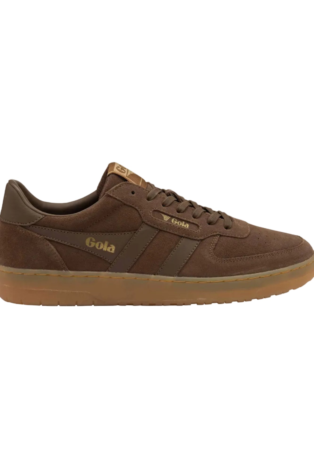Gola Hawk Suede 86 in Otter/Gum
