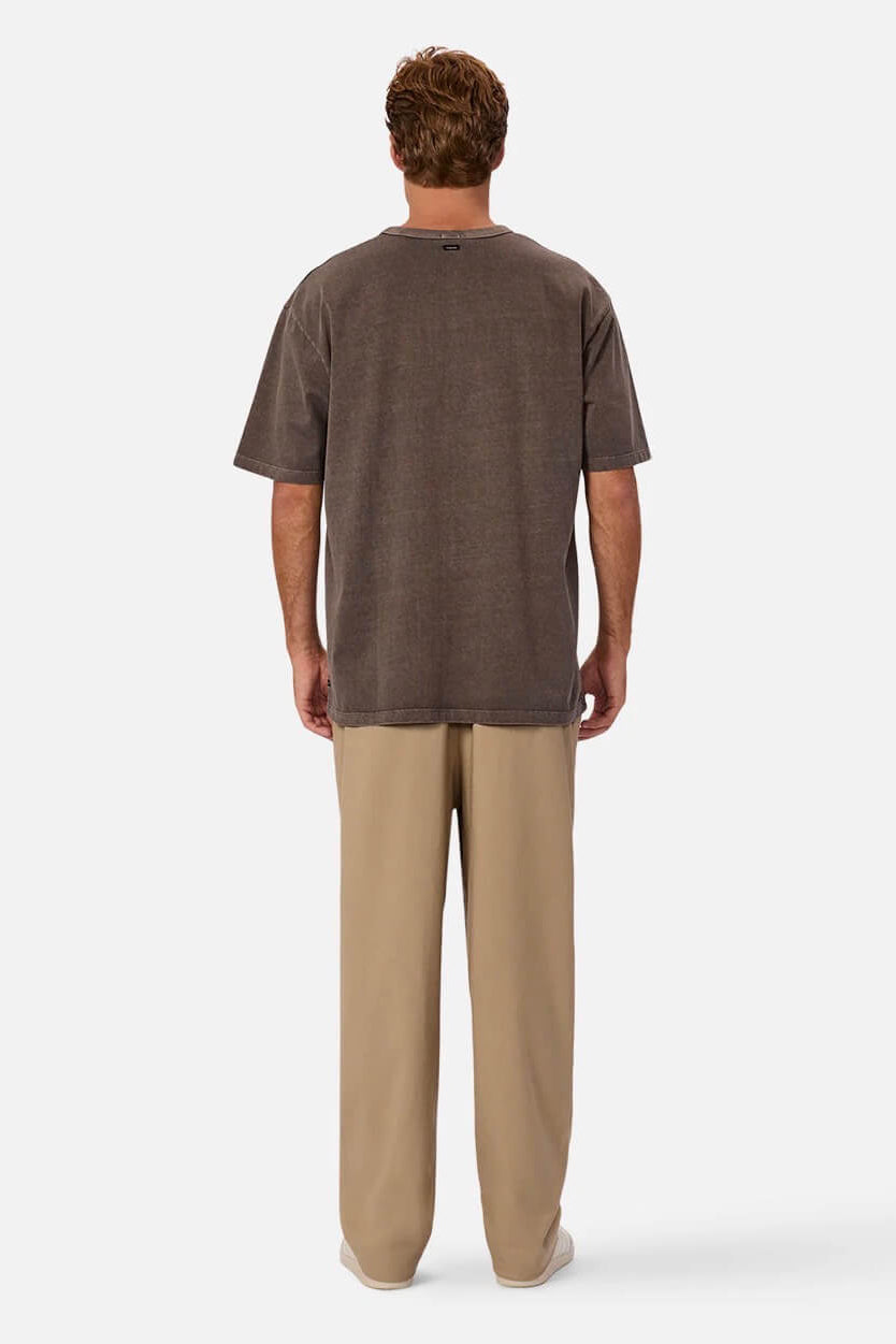 Industrie The Del Sur Tee in Fig back fit