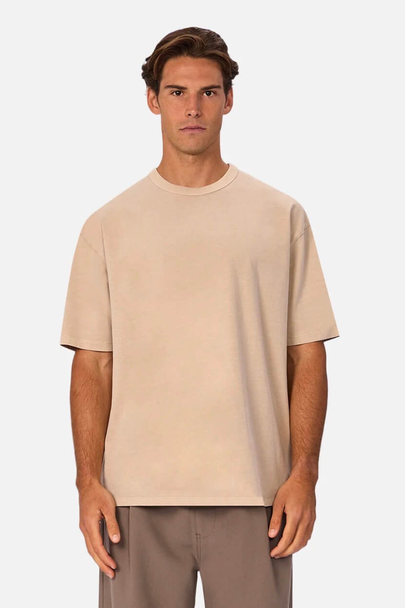Industrie The Del Sur Tee in Raffia