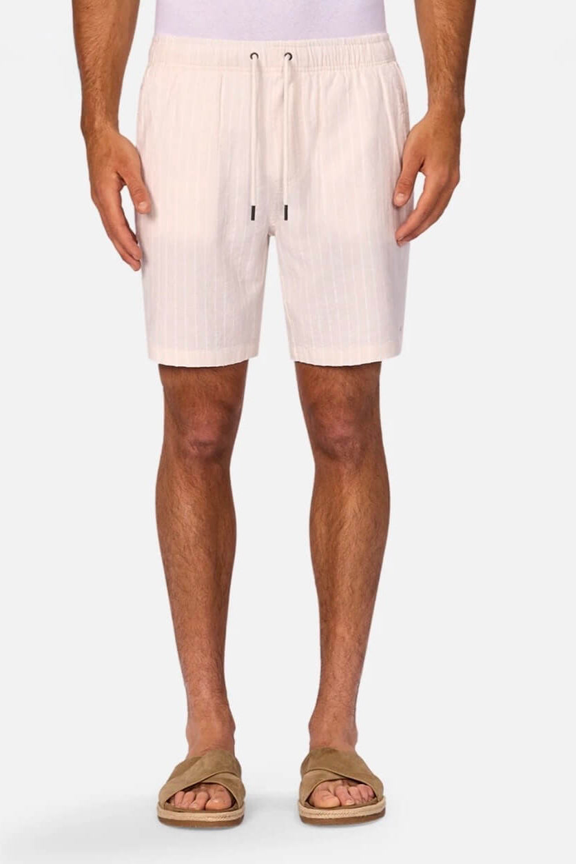 Industrie The La Brava Short in Wheat/Off White
