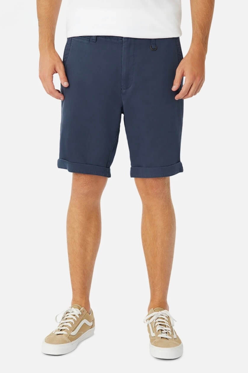 Industrie The Rinse Drifter Short in Mid Indigo