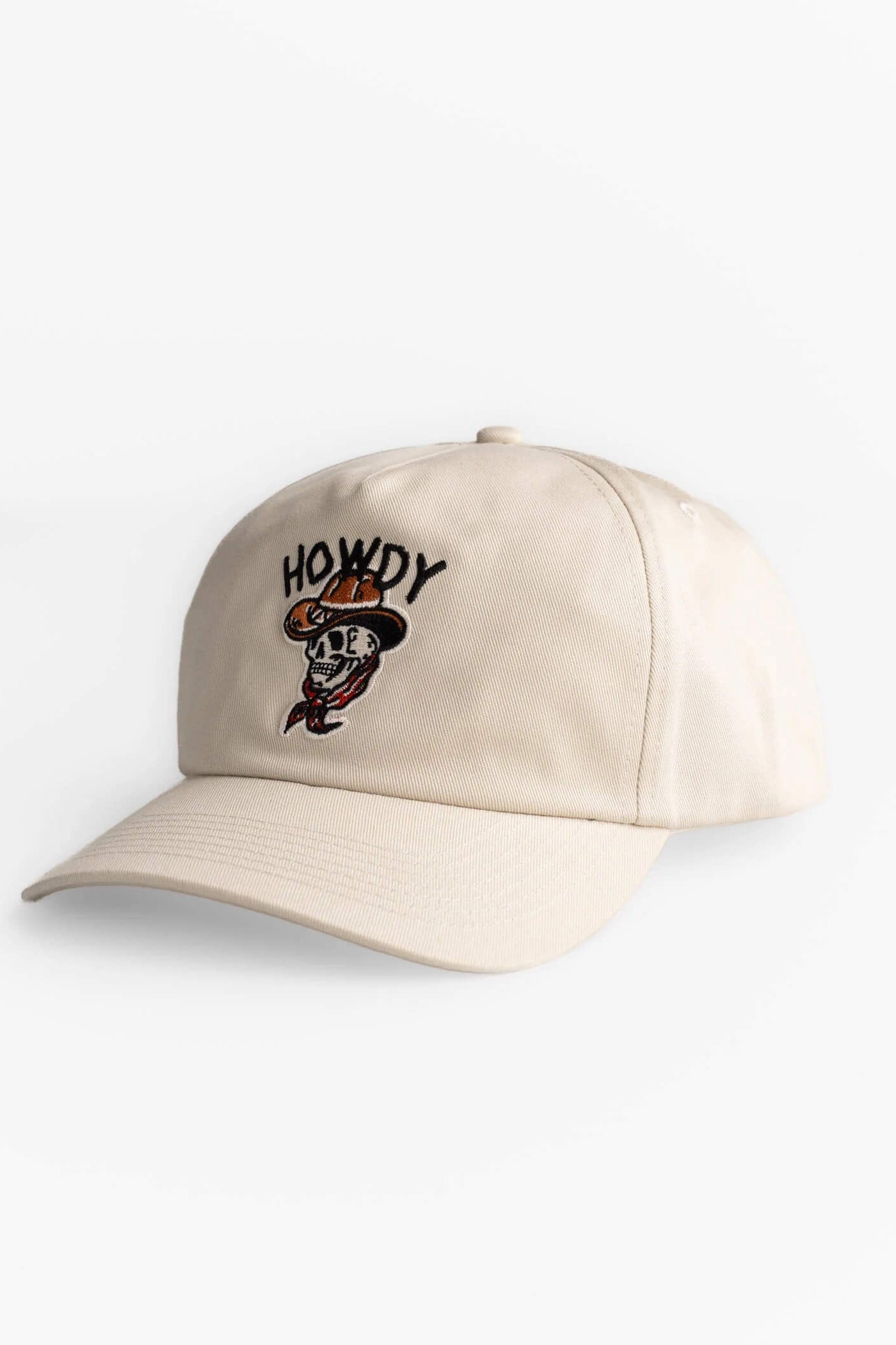Iron & Resin Howdy Hat in Beige