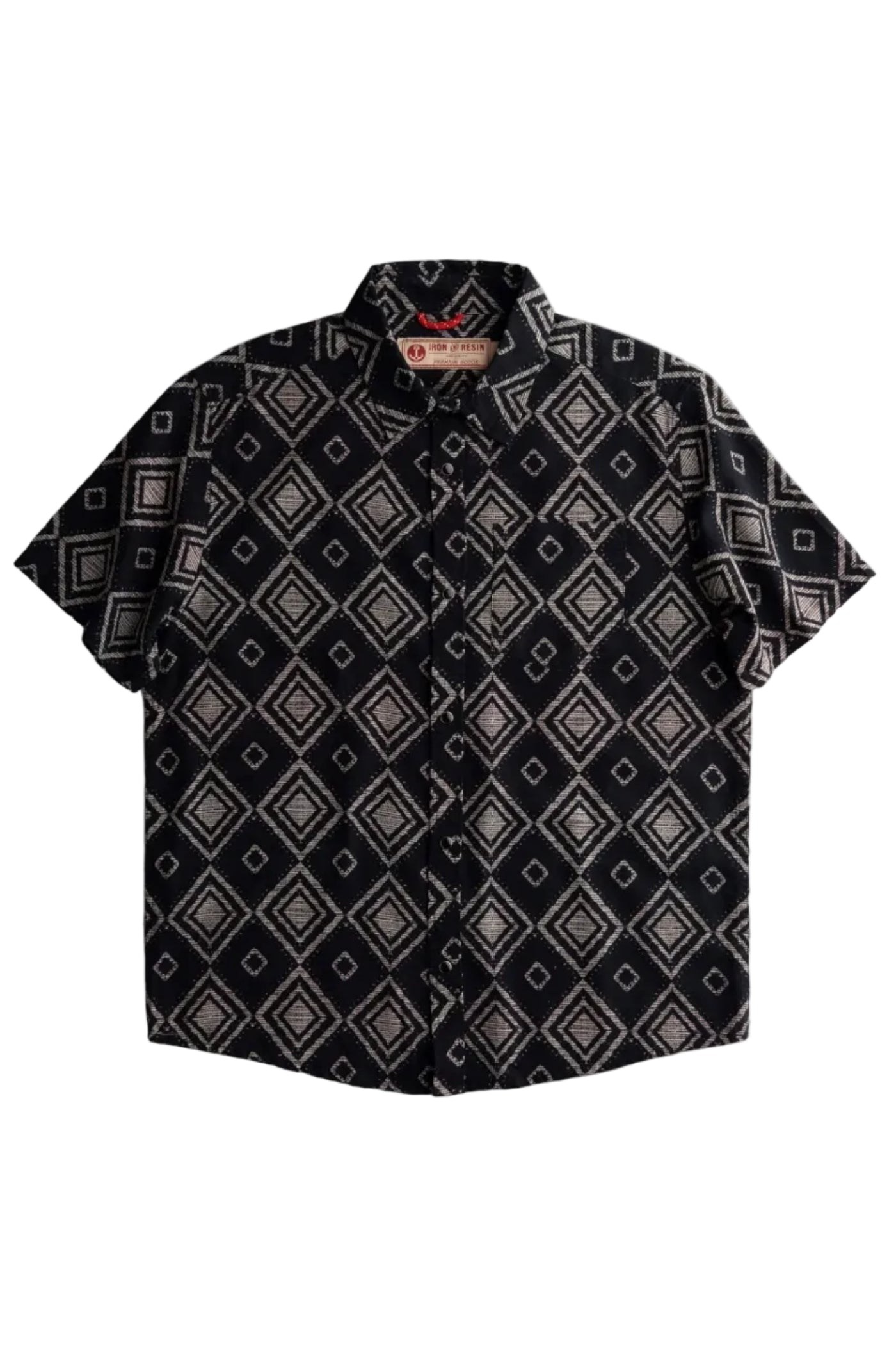 Iron & Resin Losage Shirt in Navy flat product