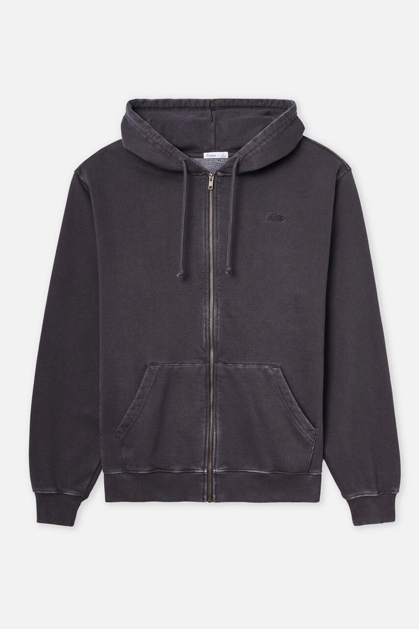 Katin Embroidery Full Zip Hood Fleece Sea Storm