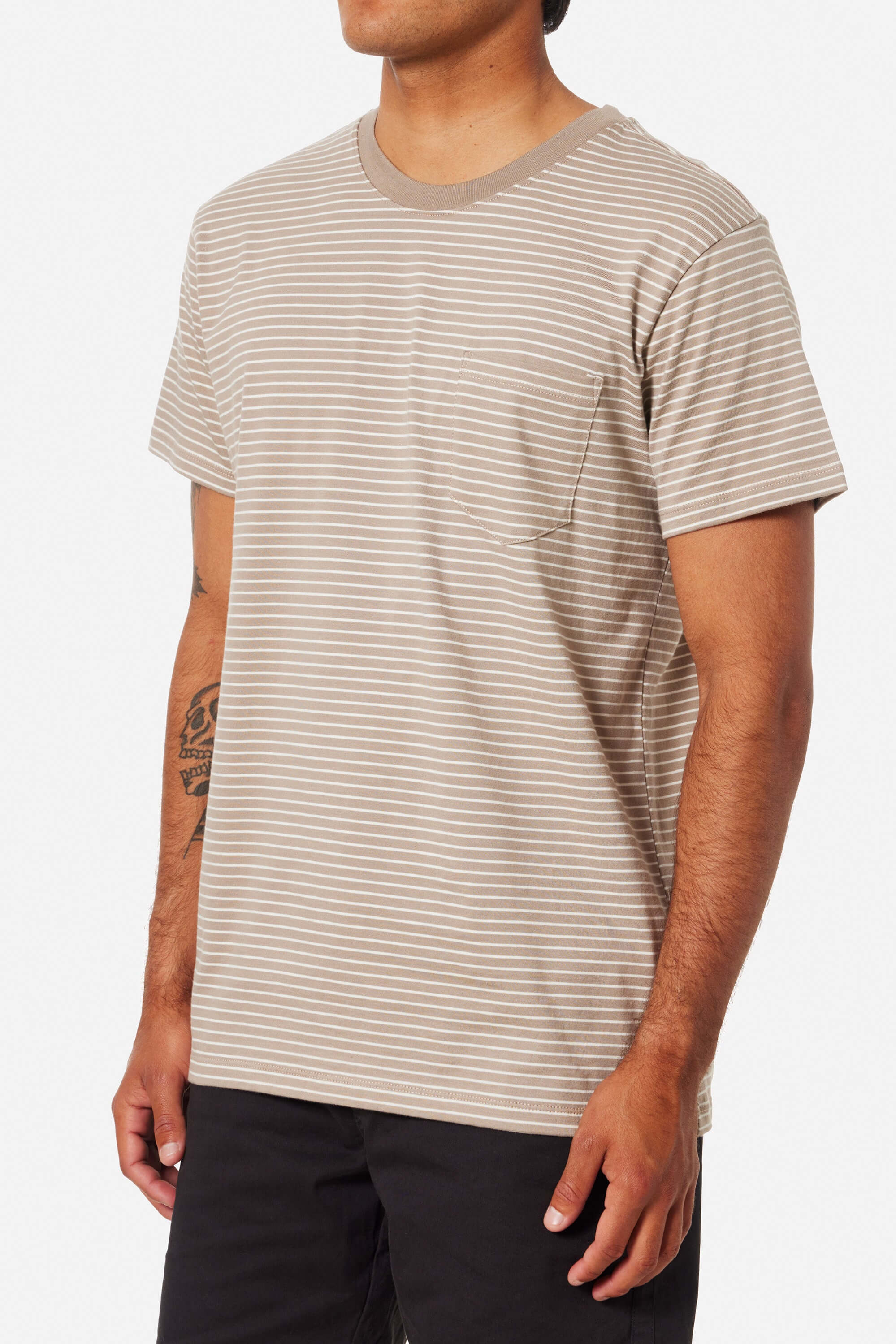 Katin Finley pocket tee in vintage khaki