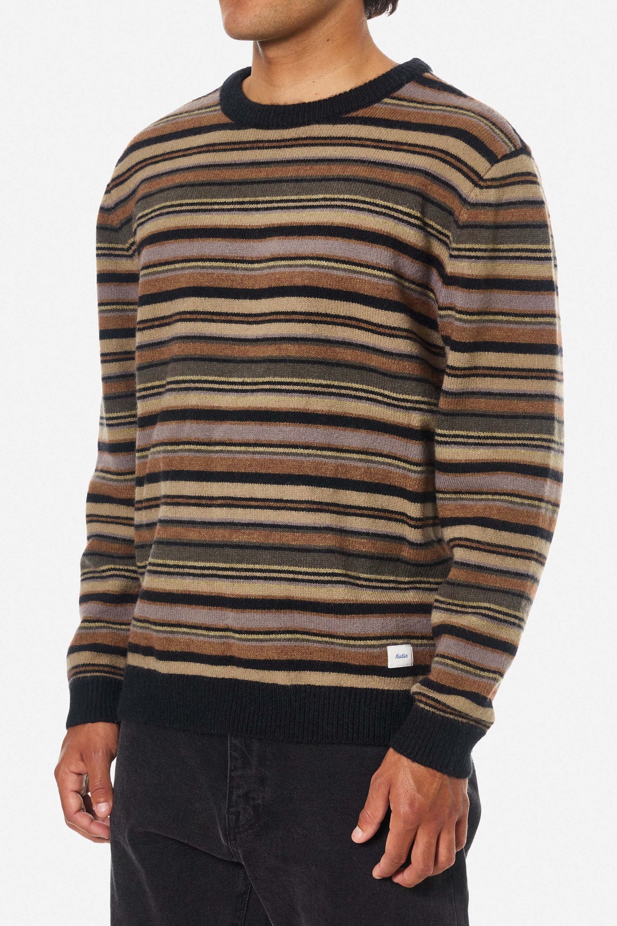 Katin Hitch Sweater in black wash