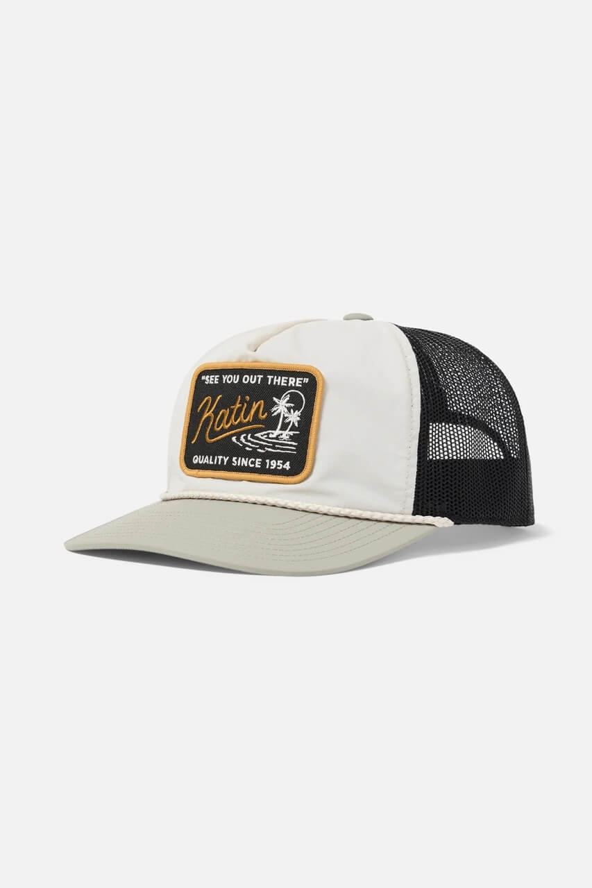 Katin Ripple Trucker Hat Sea Gray
