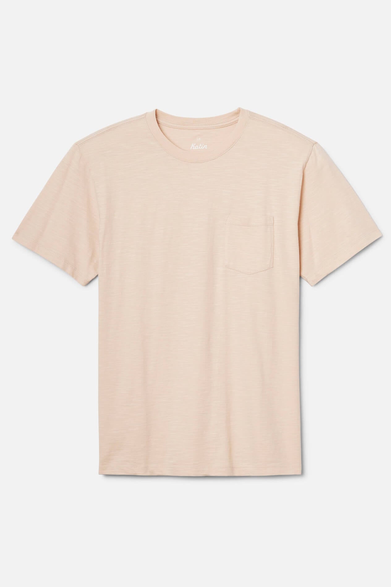 Katin Slub Base Tee Almond Peach