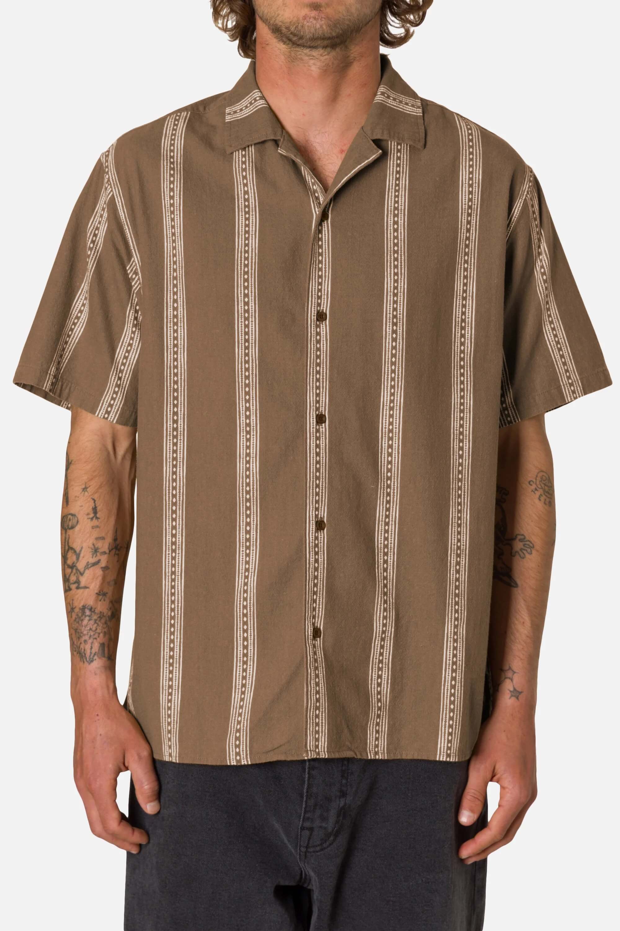 Katin Cedar Shirt in Light Brown