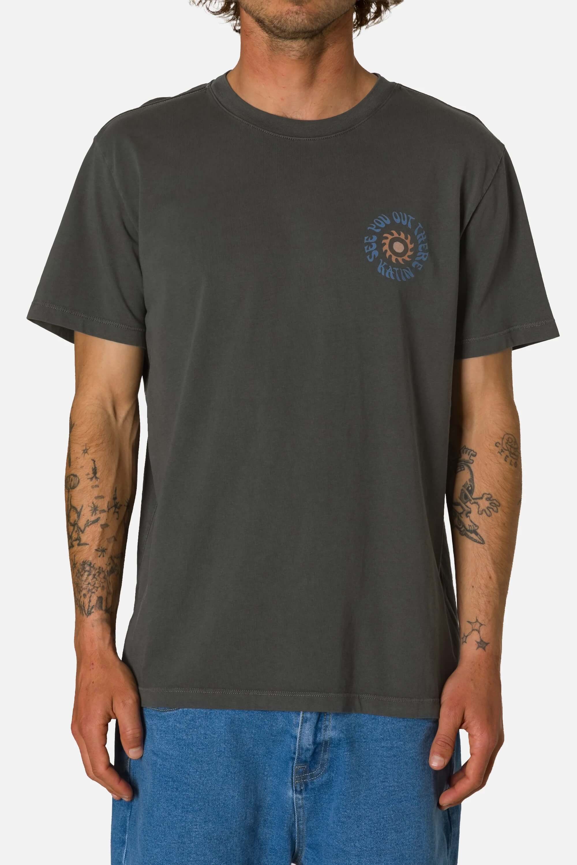 Katin Illusion Tee in Lead
