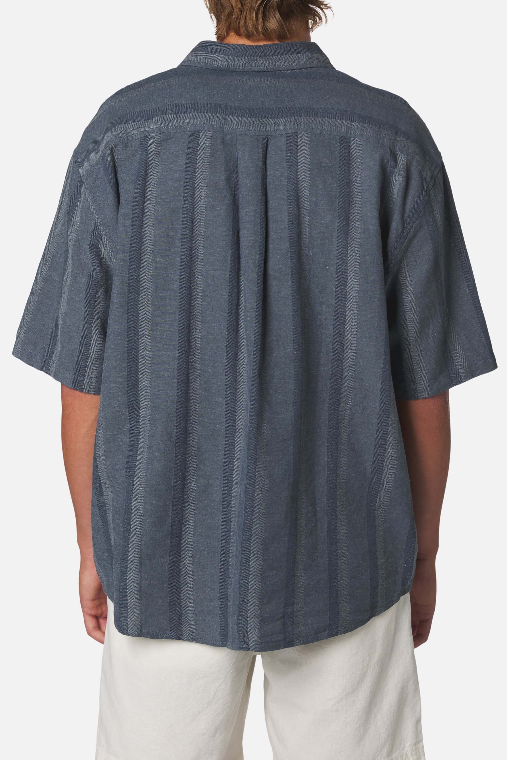Katin Lenny Shirt in Sea Storm back fit
