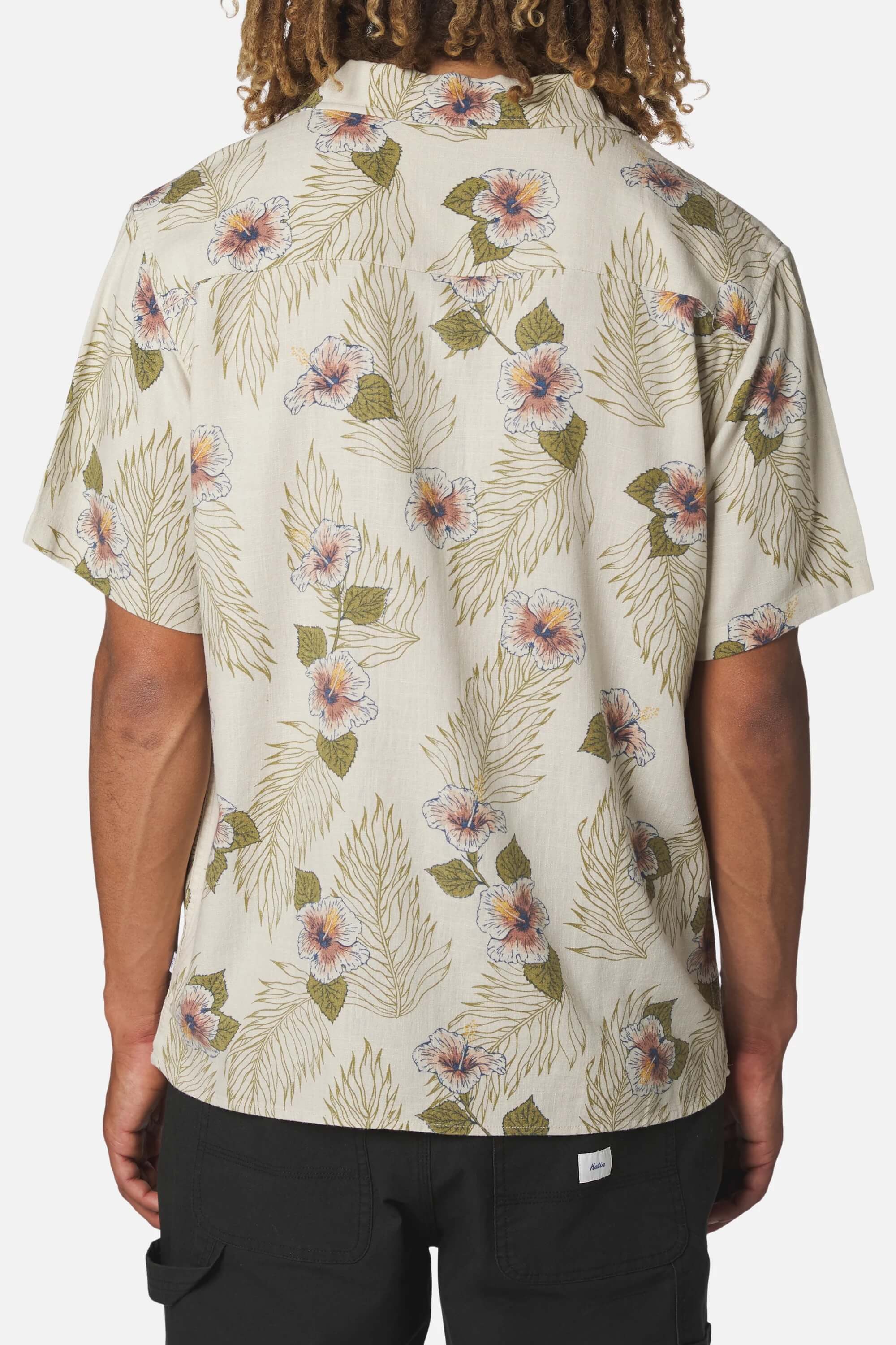 Katin Mallow Shirt in Pelican back fit
