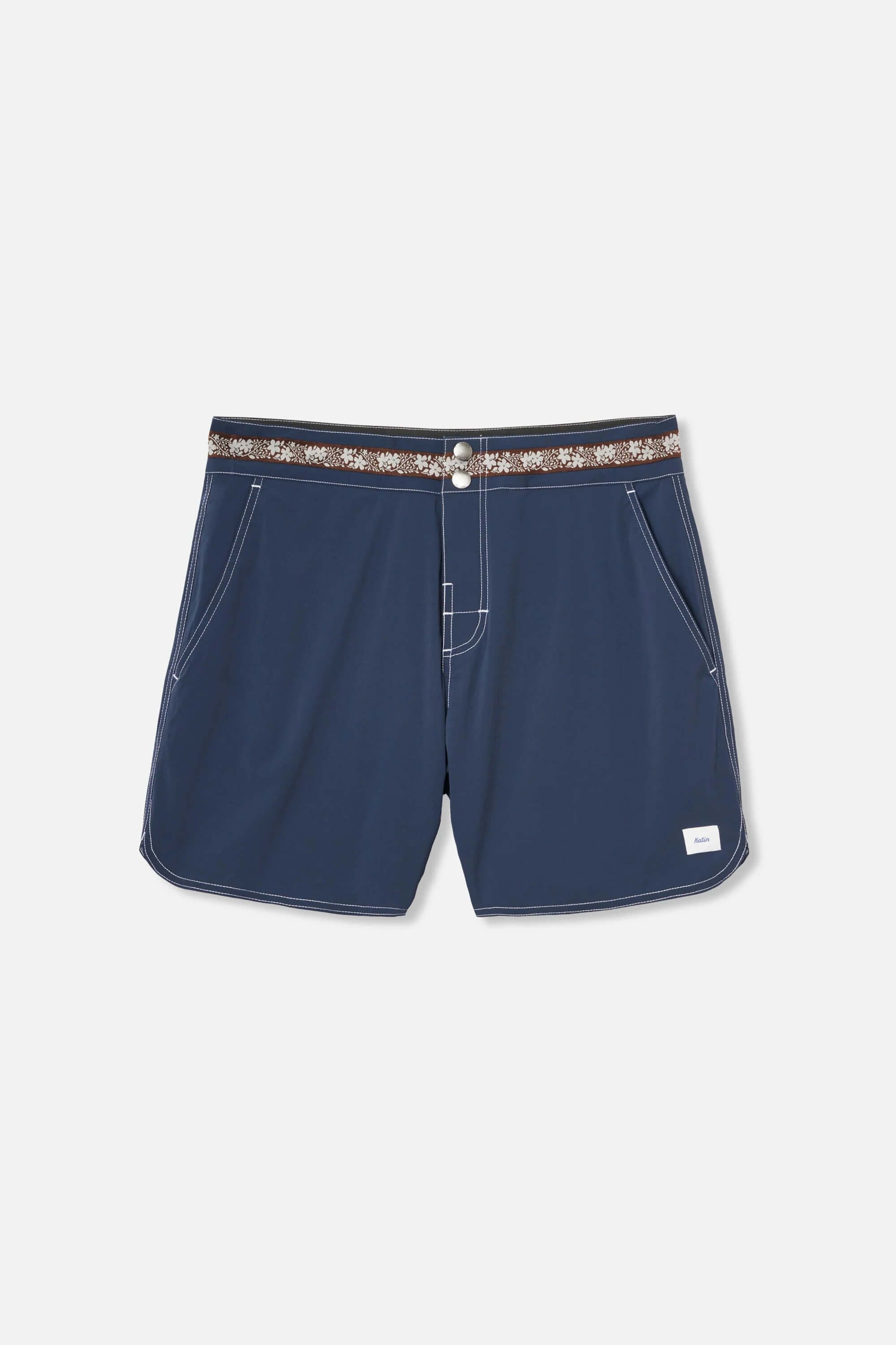 Katin Snapper Hybrid Trunk in Sea Storm flat product