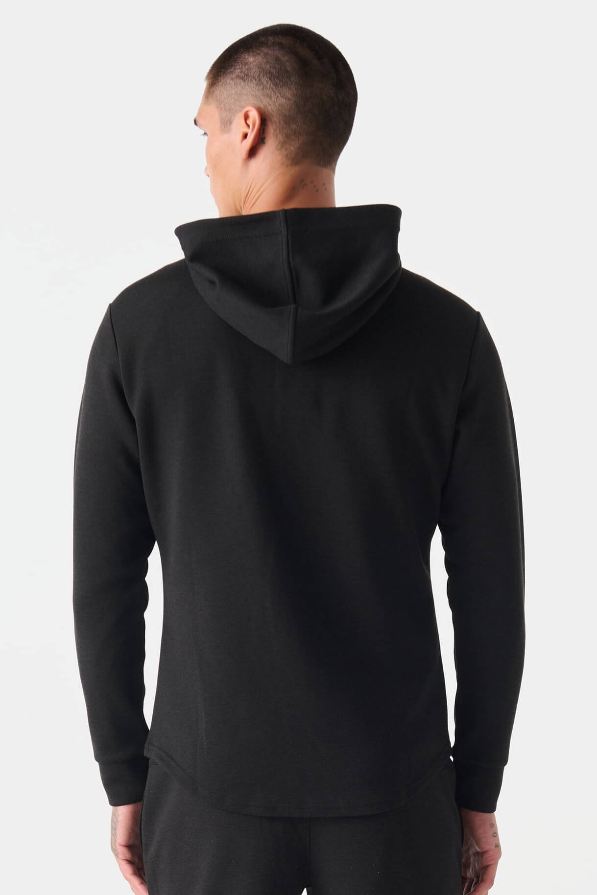 Legends Hawthorne Tech Quarter Zip Hoodie with slim fit, hood and quarter-zip neckline