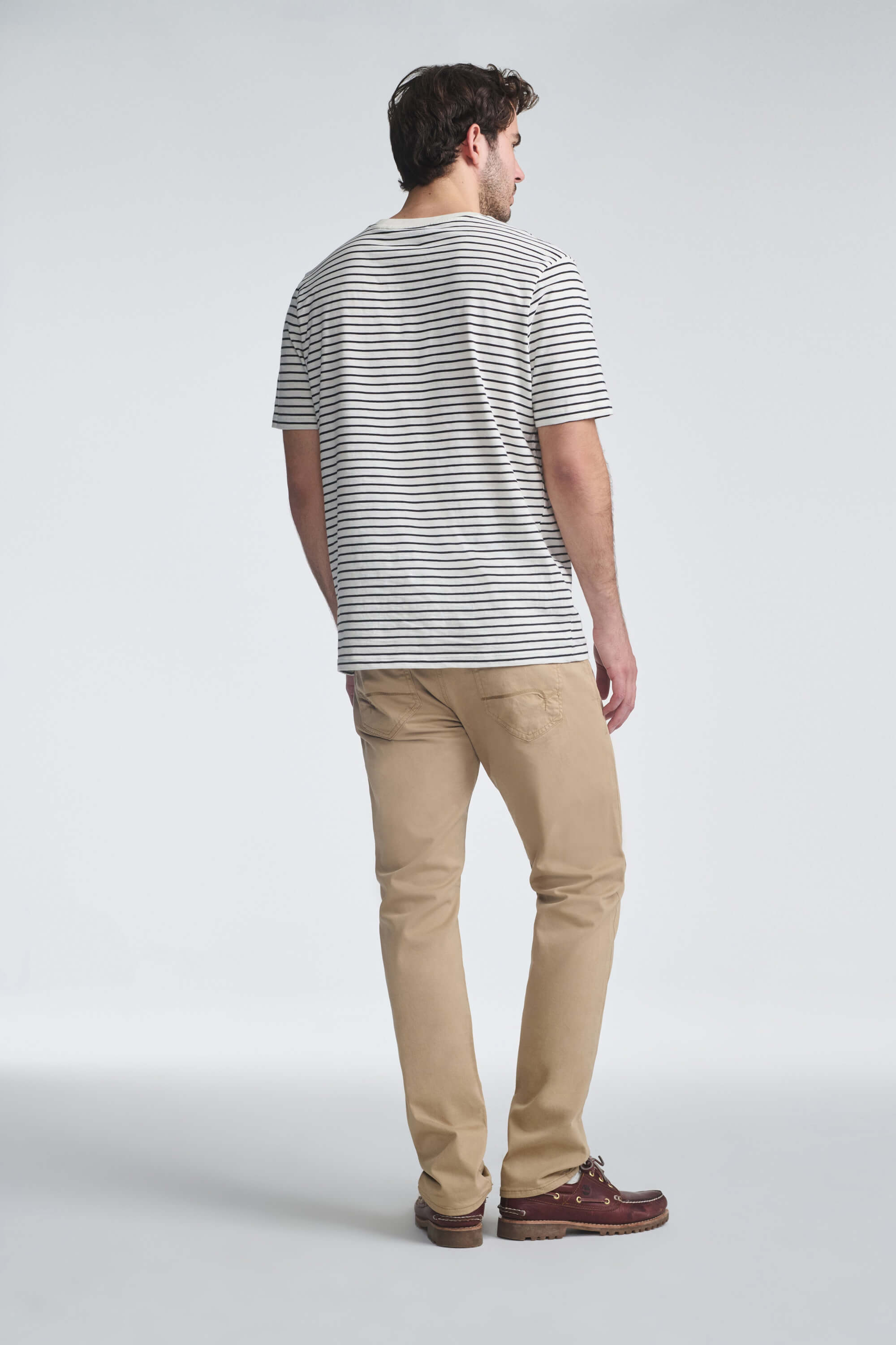 Mavi Jake Slim Leg in cashew twill