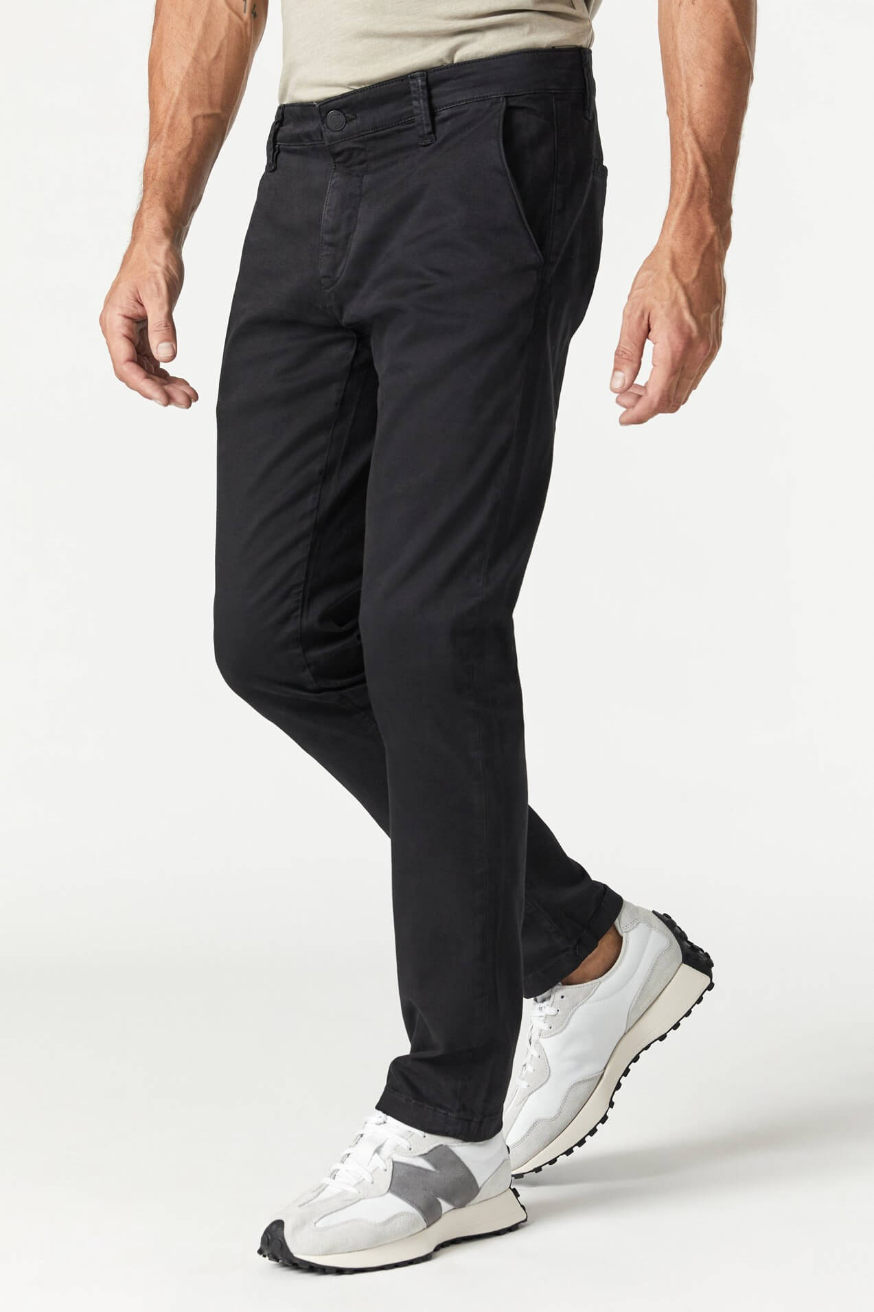 Mavi Johnny Slim in black twill