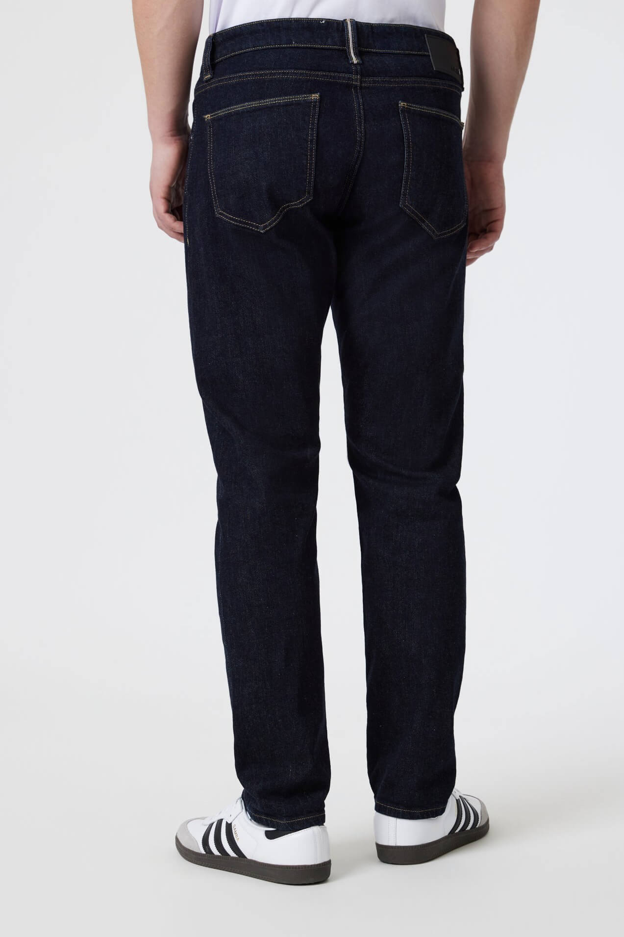 Mavi Marcus Slim Straight Leg in deep selvedge