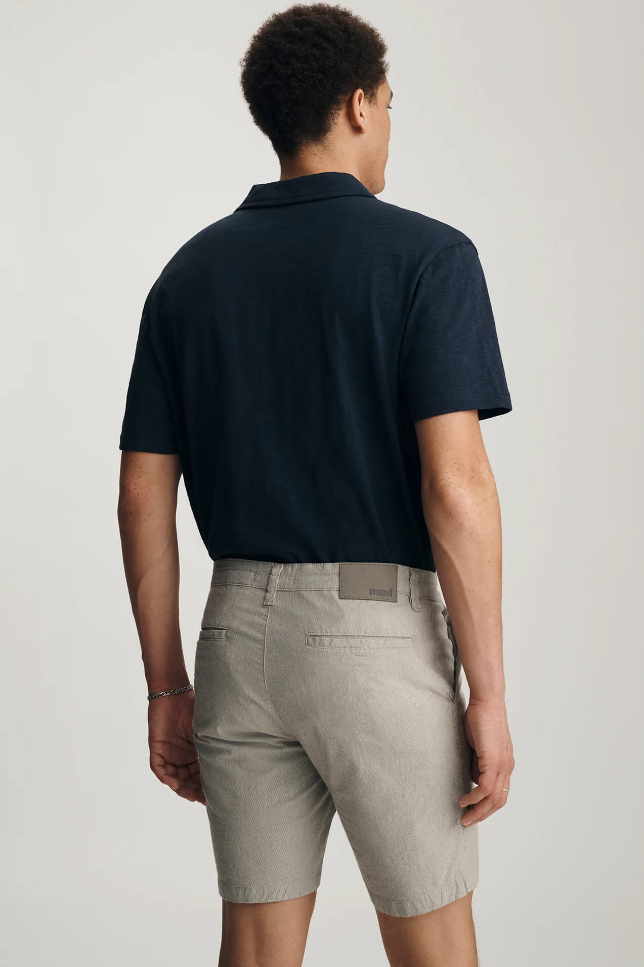 Mavi Jeans Noah Shorts in beige stripe