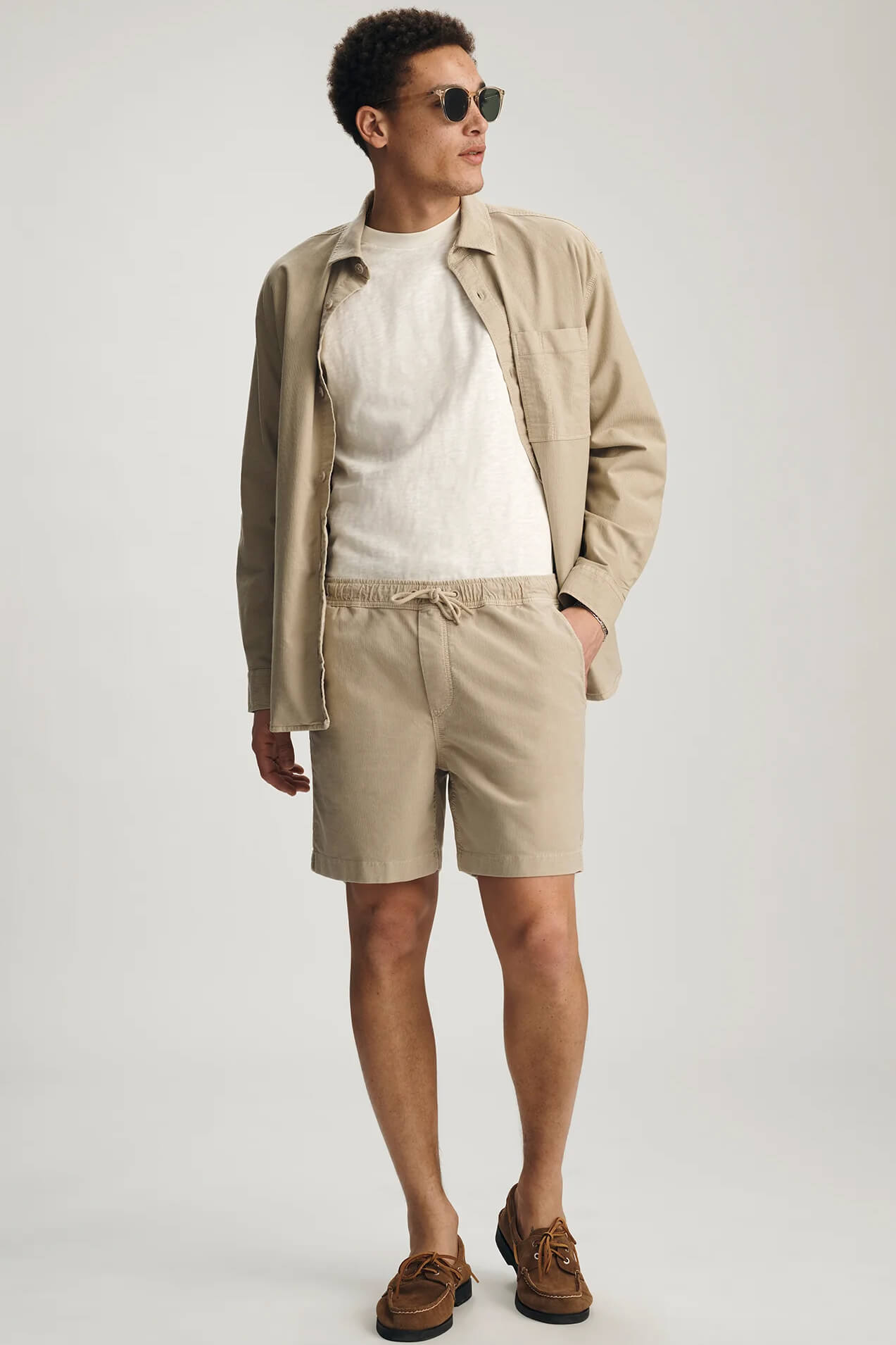 Mavi Jeans textured Shorts feather grey