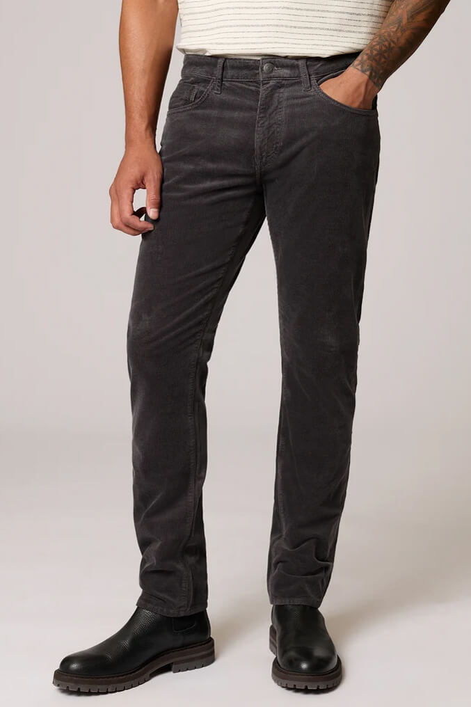 Mavi Zach Straight Leg Jeans men's regular-rise denim with classic fit through the hip and thigh and straight-leg silhouette