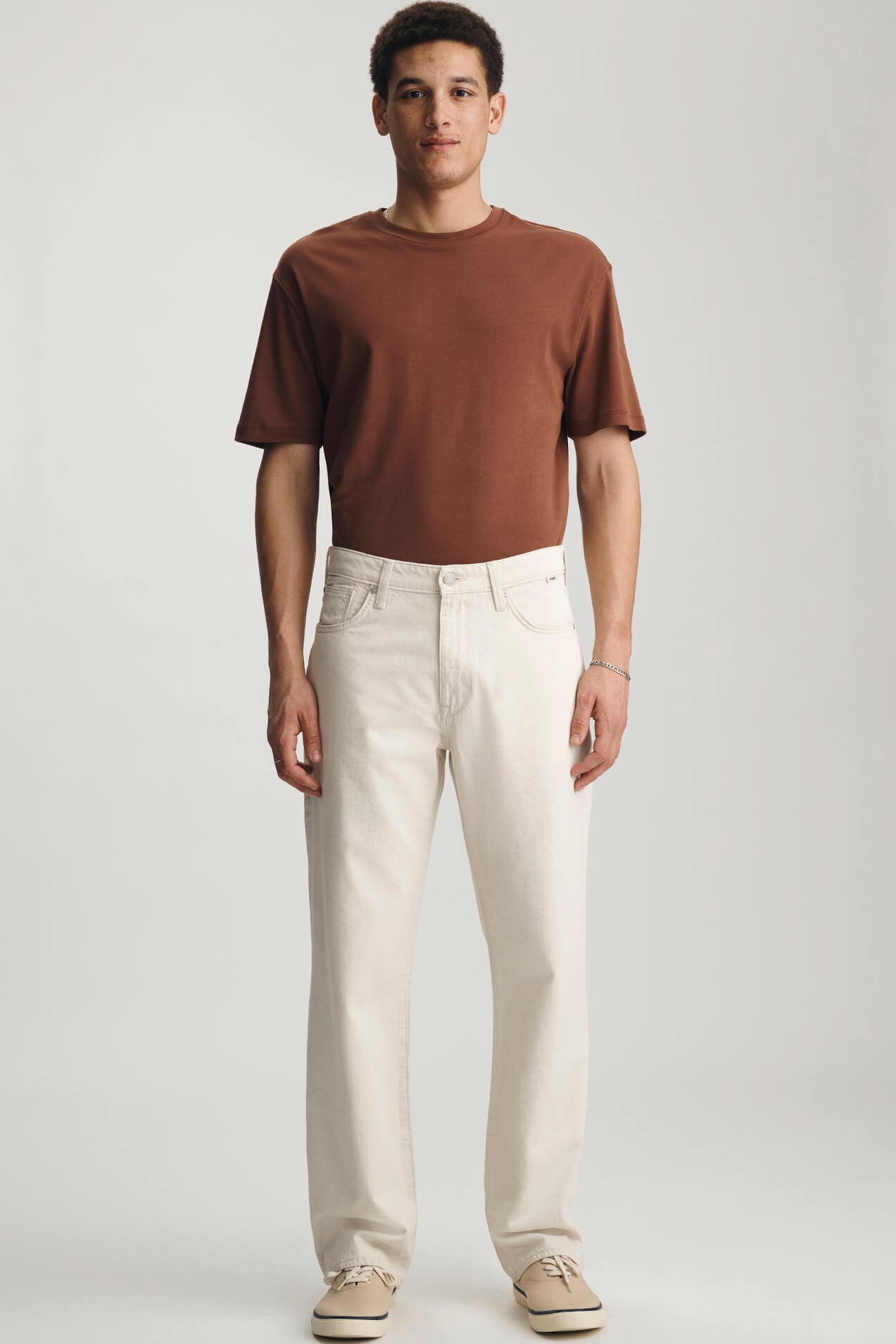 Mavi Marlon Pant Ecru Linen Denim