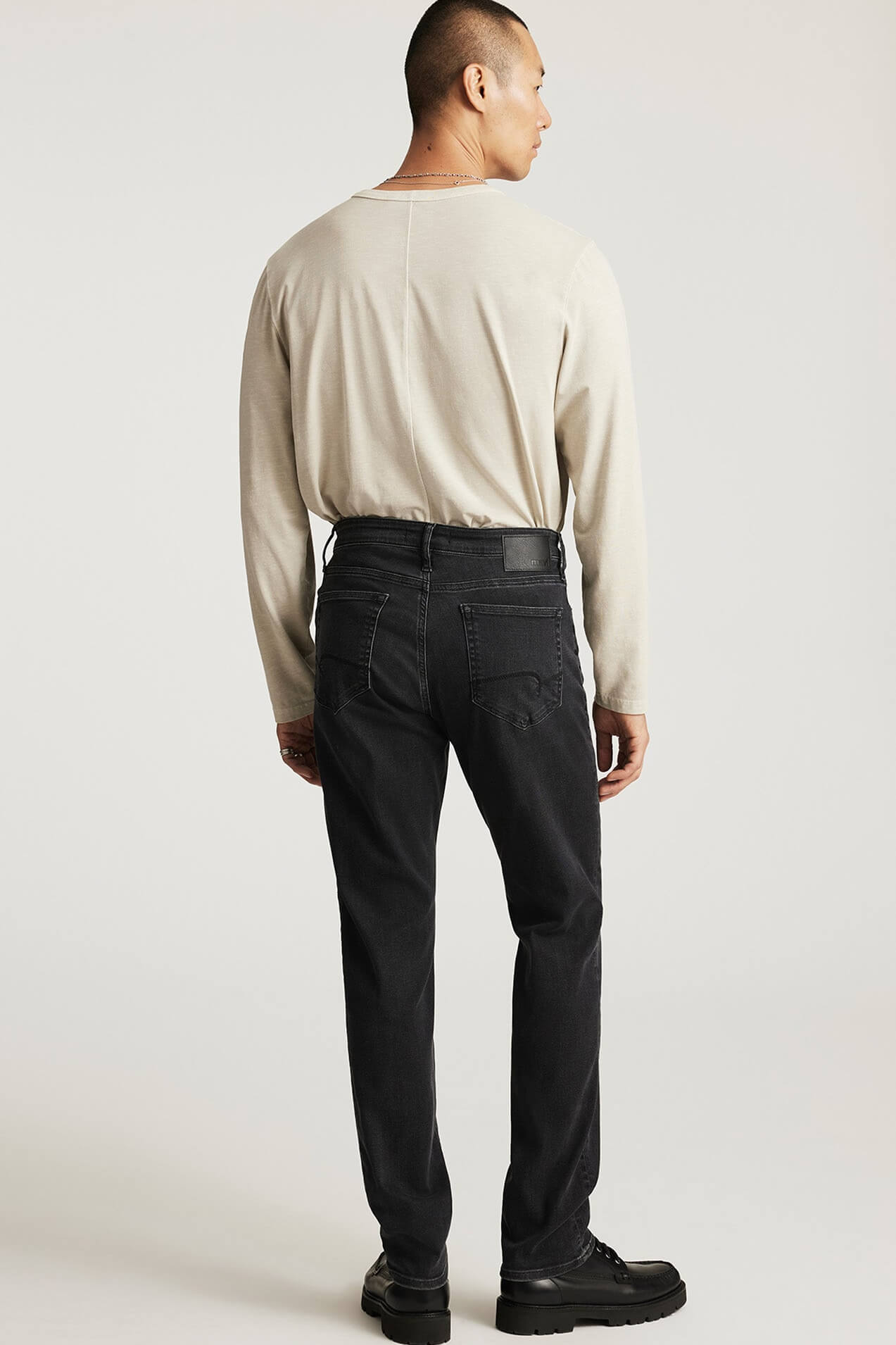 Mavi Steve Athletic Jeans in dark smoke supermove