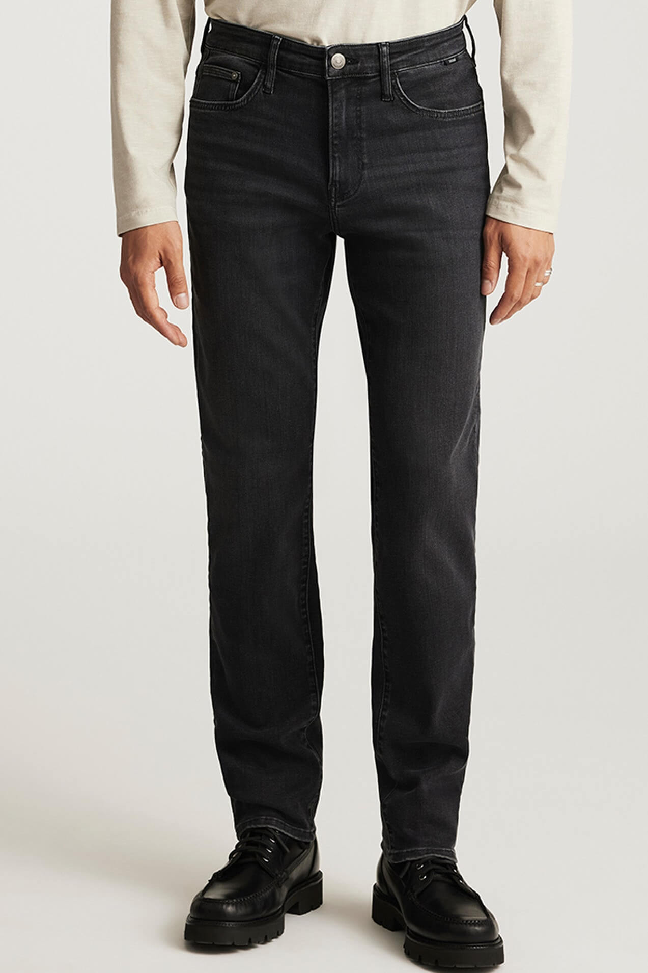 Mavi Steve Athletic Jeans in dark smoke supermove