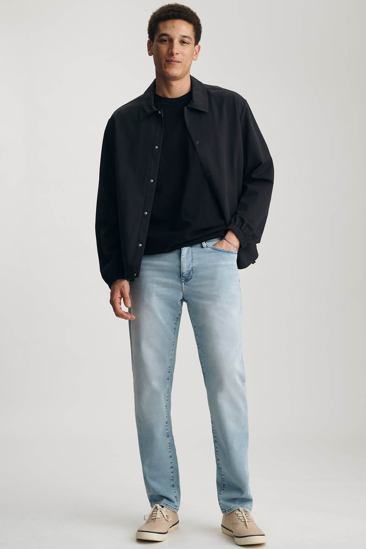 Mavi Steve Athletic Jeans in lt blue explorer