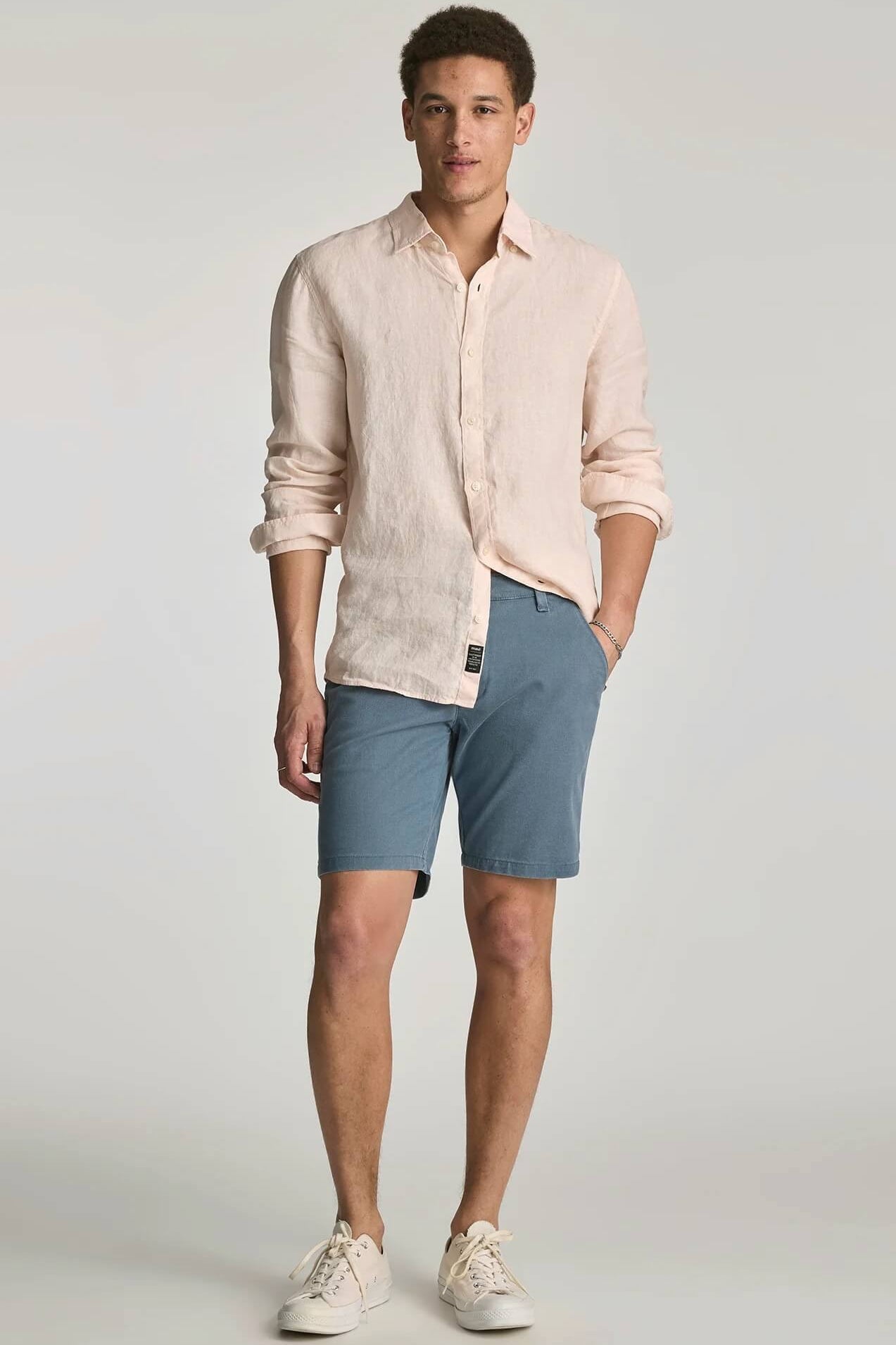 Mavi Long Sleeve Shirt Silver Peony outfit