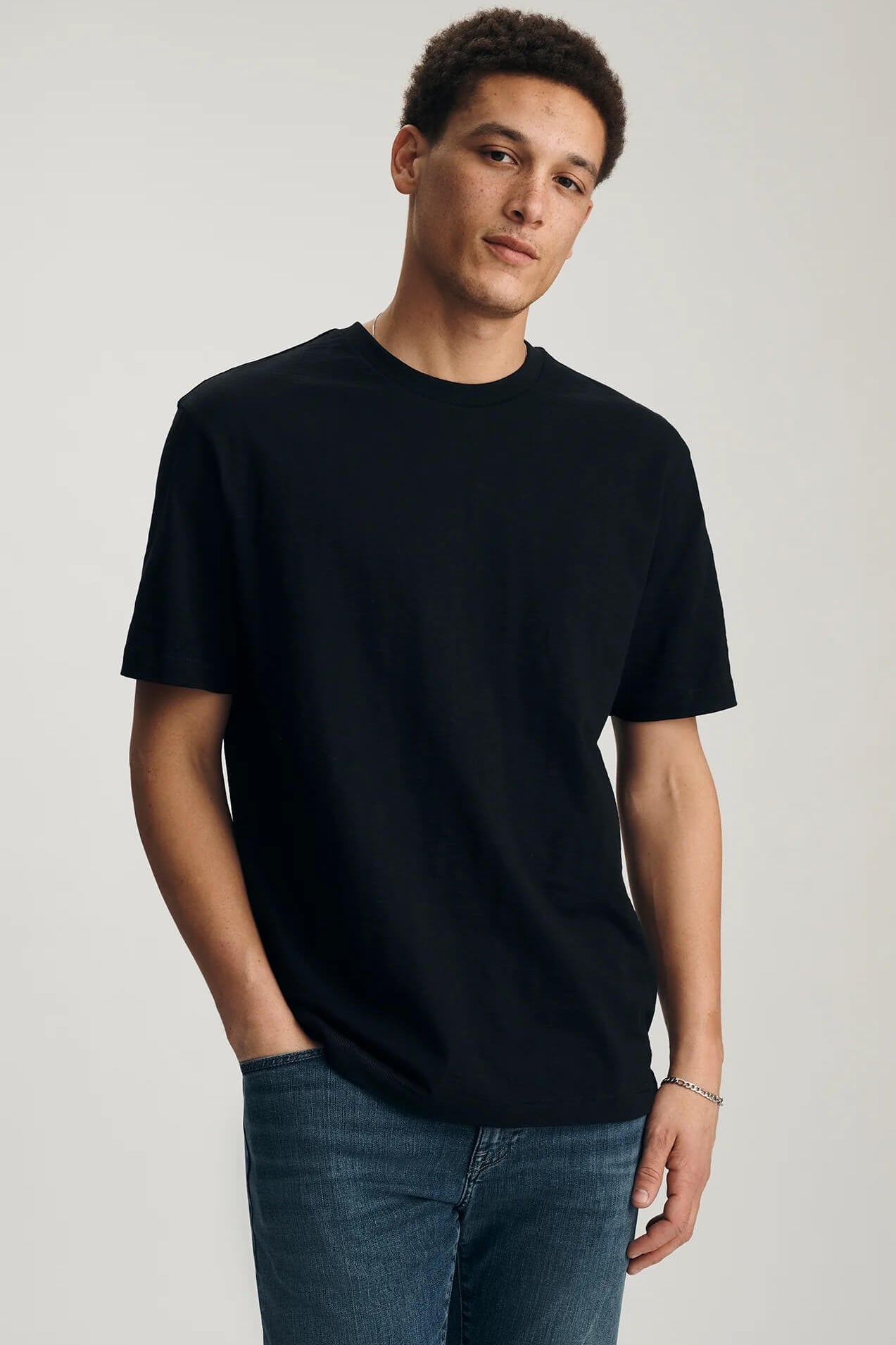 Mavi Short Sleeve Tee in black