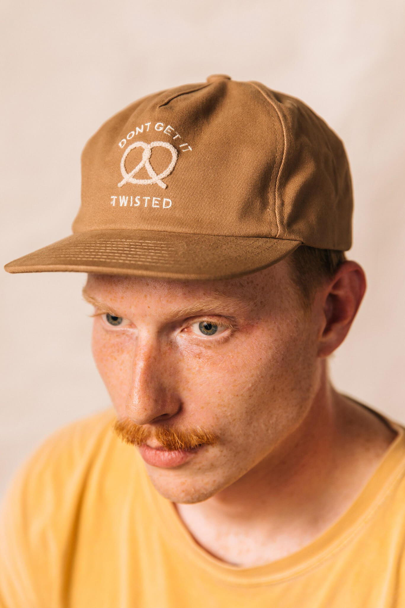 Pyknic Don't Get It Twisted Pretzel Chainstitch hat