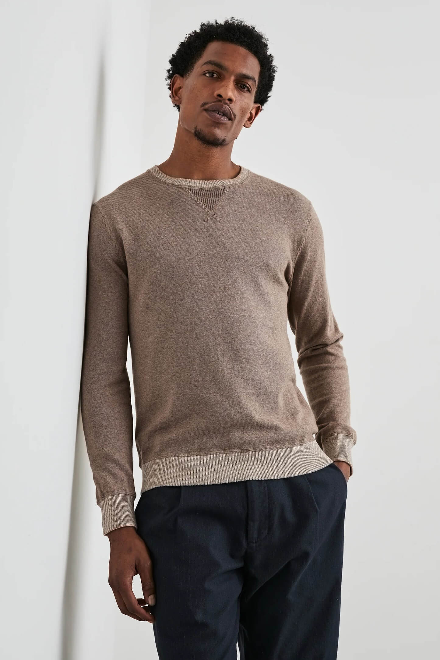 Rails Burns Sweater in mocha heather