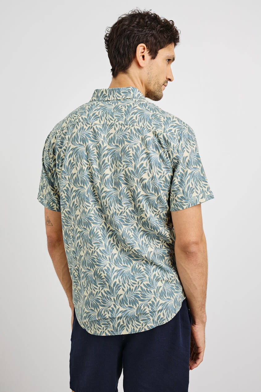 Rails Carson shirt in ecru banana