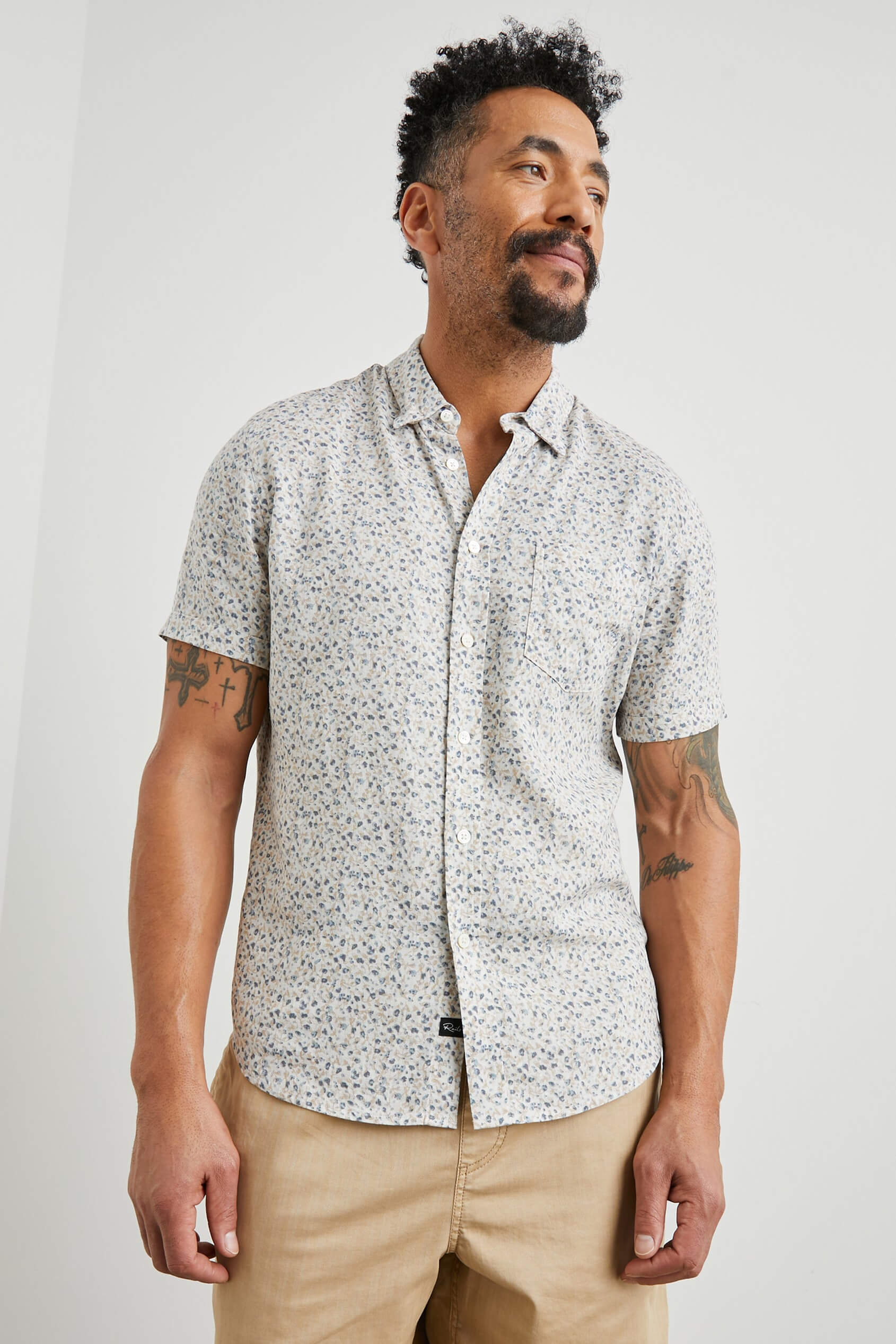 Rails Carson Shirt in spring blossom parchment