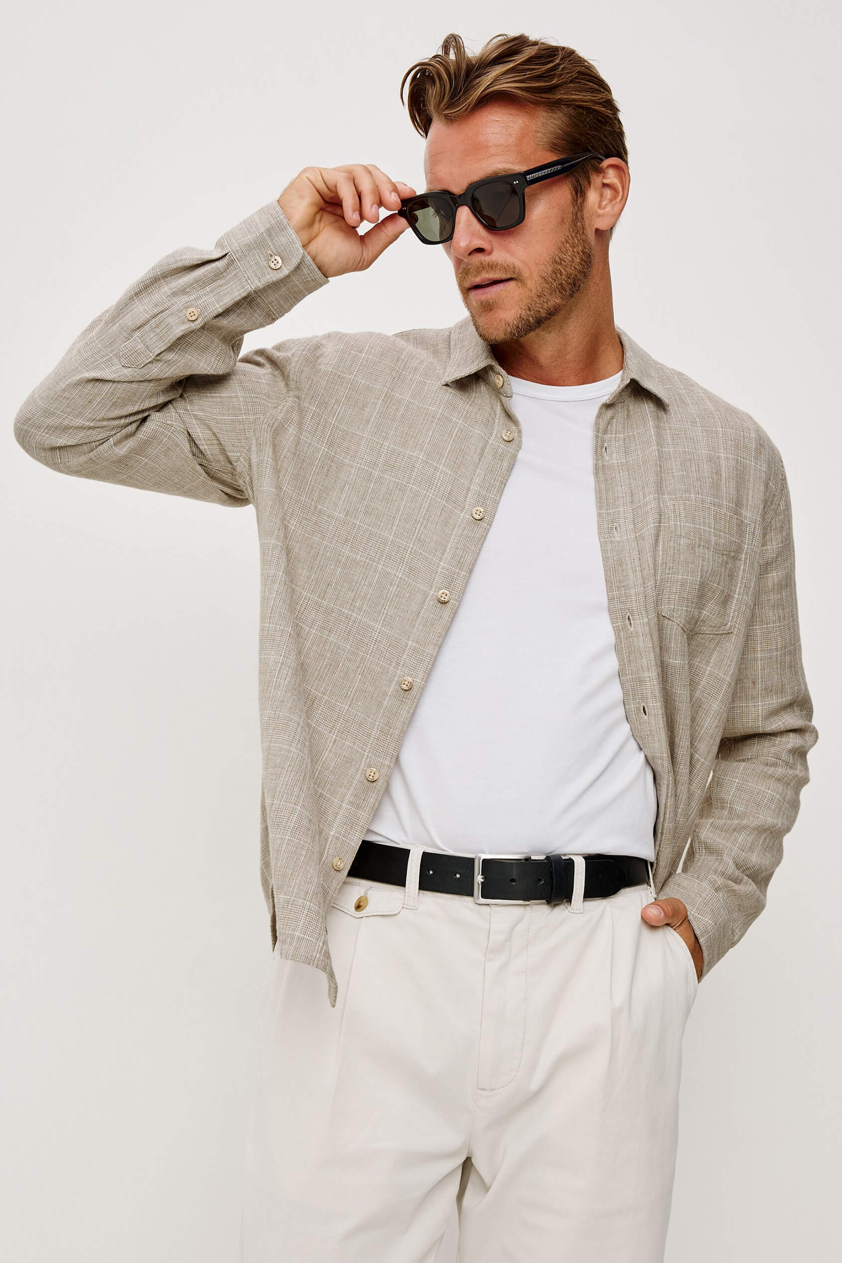 Rails Gracy Shirt in bulgar cream